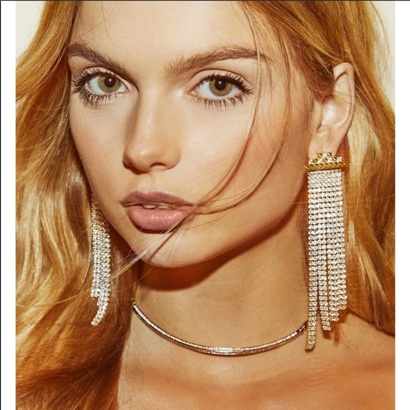 NWT Kendra Scott Olympia Earrings in Gold - Picture 6 of 7